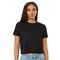 Bella + Canvas Ladies Flowy Cropped T-Shirt for Casual Wear, Workout & Streetwear Style Lightweight Relaxed Fit Top